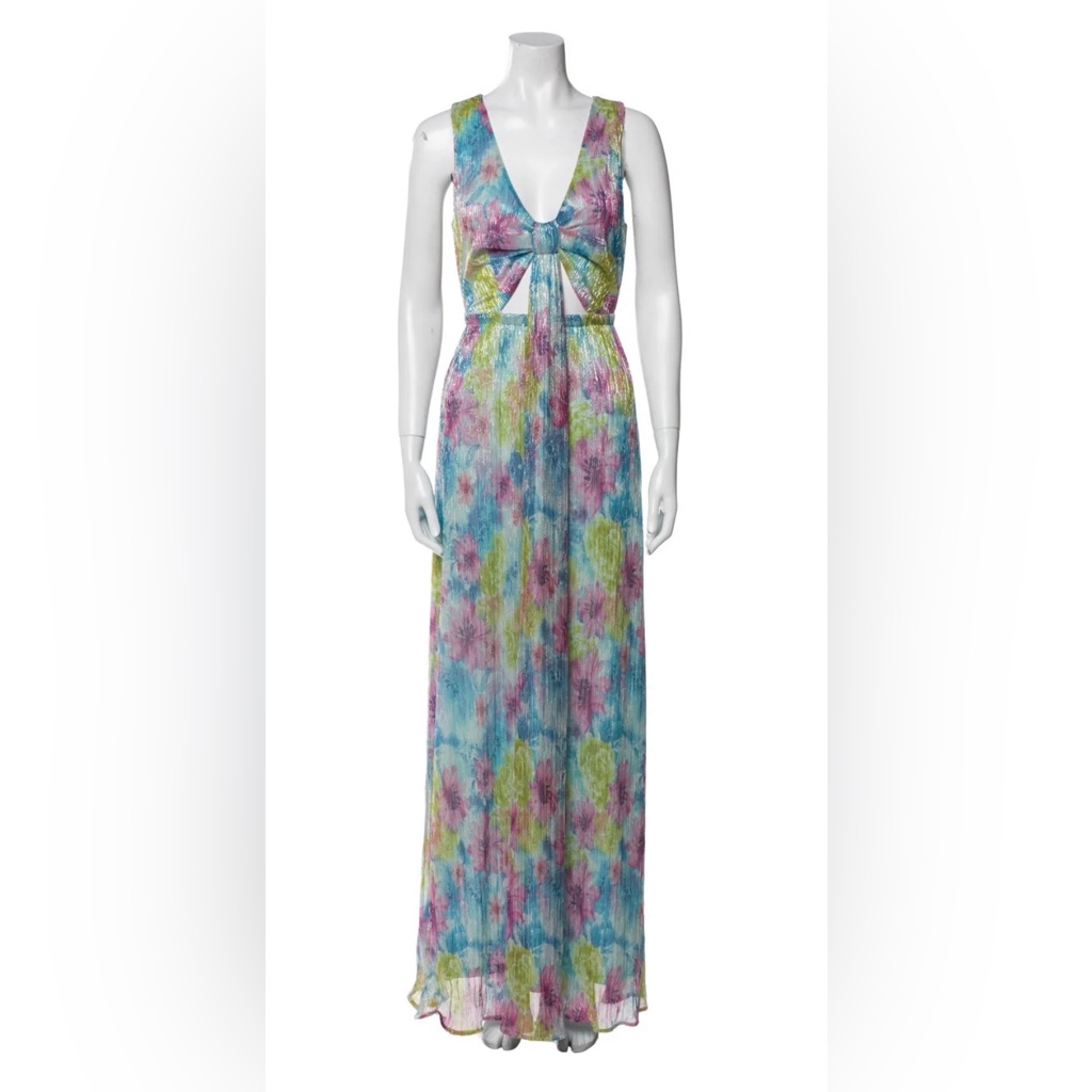 Ramy Brook Floral Evening Gown